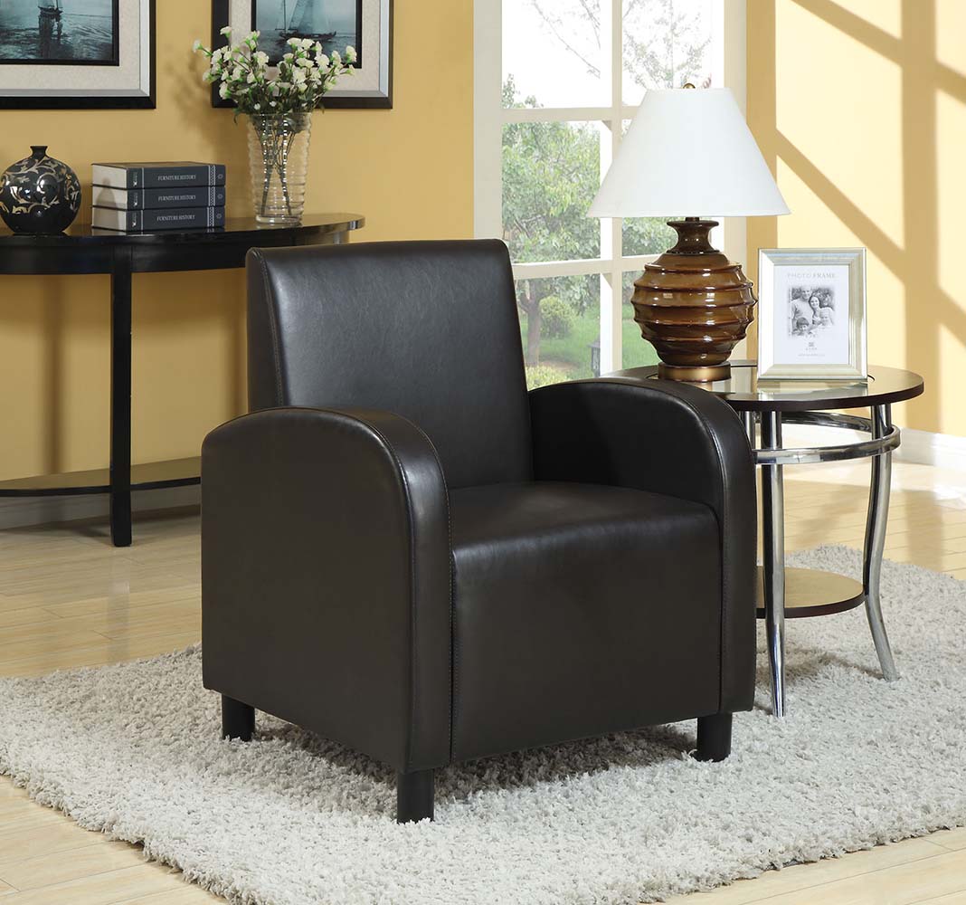 ACME - Maxie Accent Chair in Black