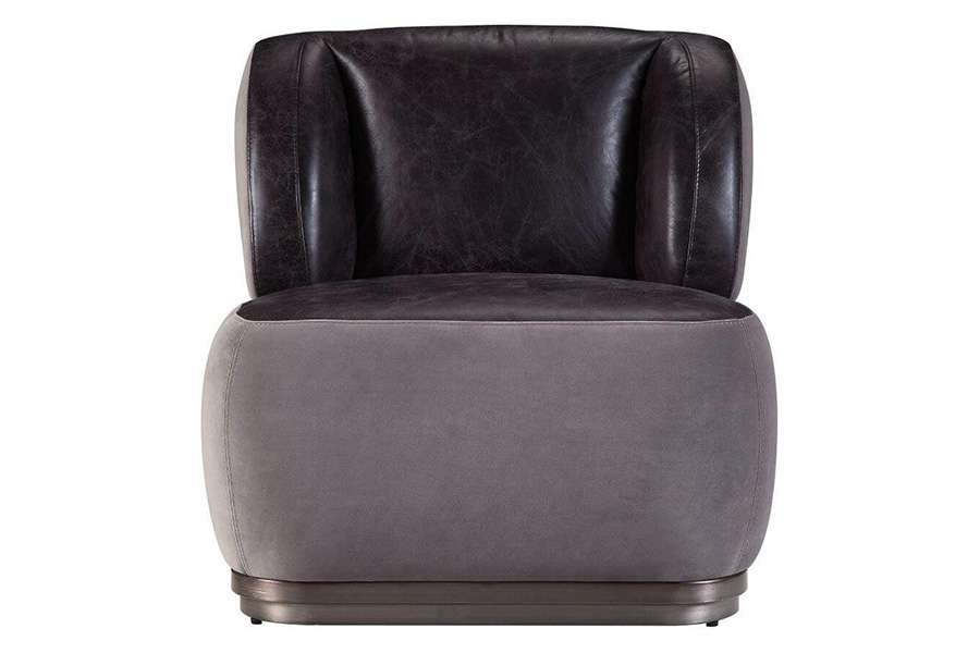 ACME - Decapree Accent Chair in Antique Slate/Gray