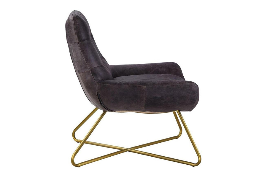 ACME - Dhalsim Accent Chair in Antique Ebony