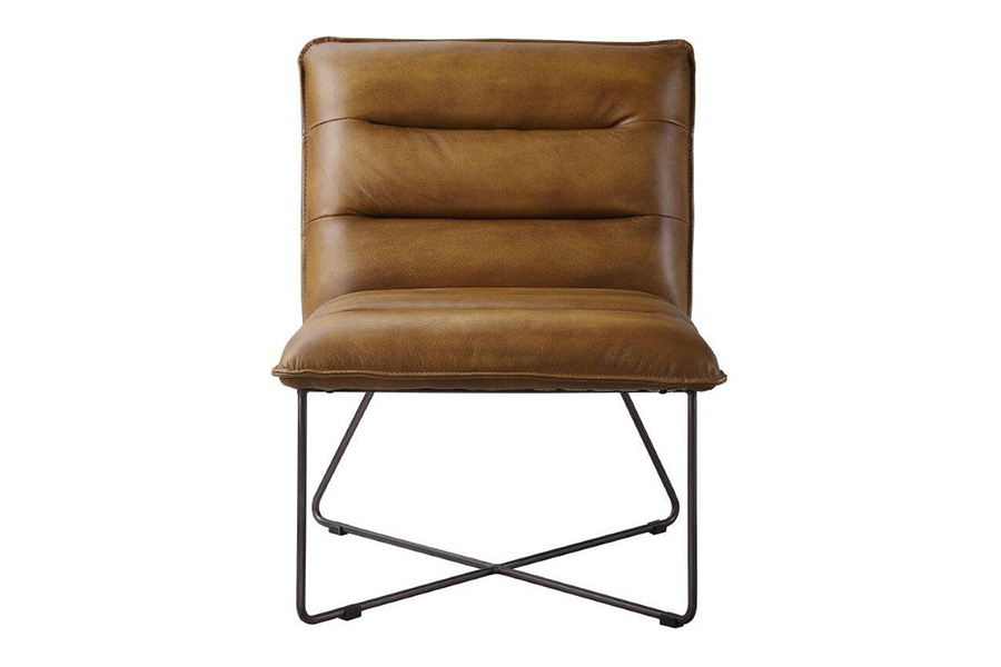 ACME - Balrog Accent Chair in Saddle Brown