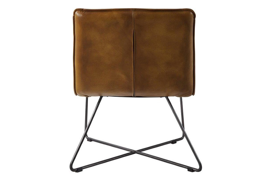 ACME - Balrog Accent Chair in Saddle Brown