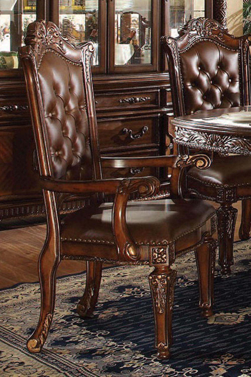 ACME - Vendome Arm Chair(Set-2)