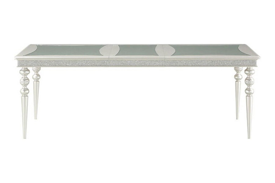 ACME - Maverick Dining Table in Platinum
