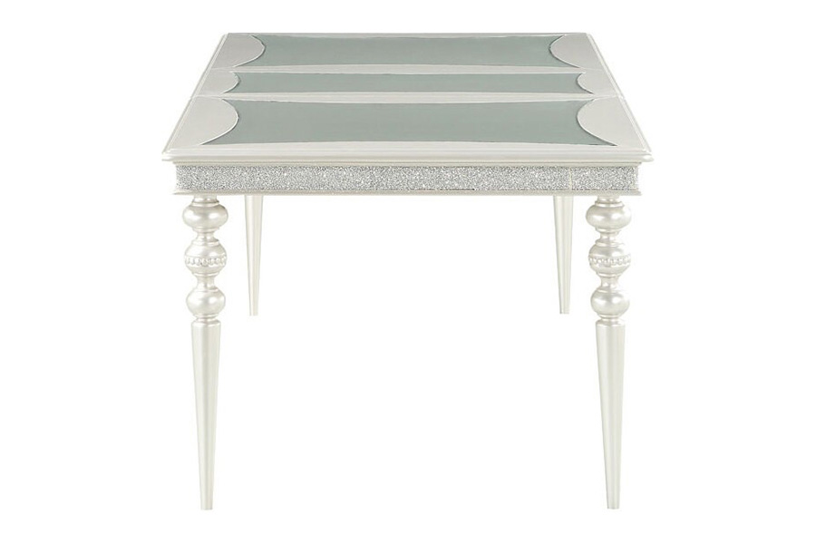 ACME - Maverick Dining Table in Platinum