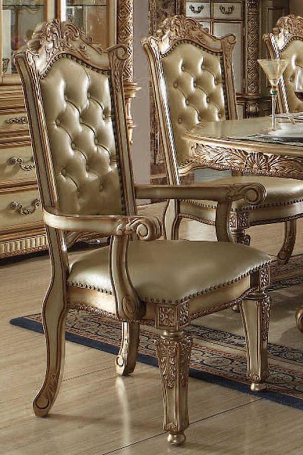 ACME - Vendome Arm Chair(Set-2)