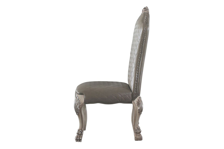 ACME - Dresden Side Chair (Set-2) in Vintage Bone White
