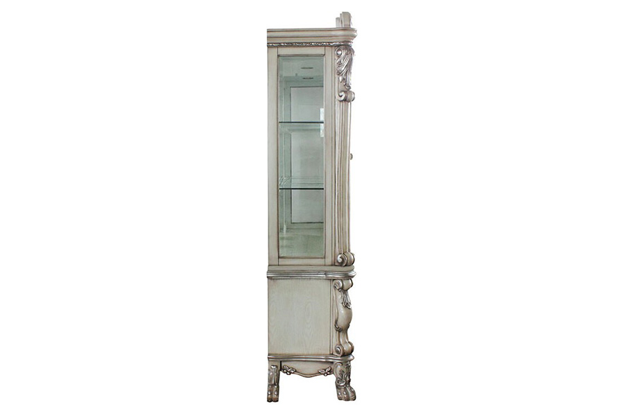 ACME Dresden Buffet & Hutch - Vintage Bone White