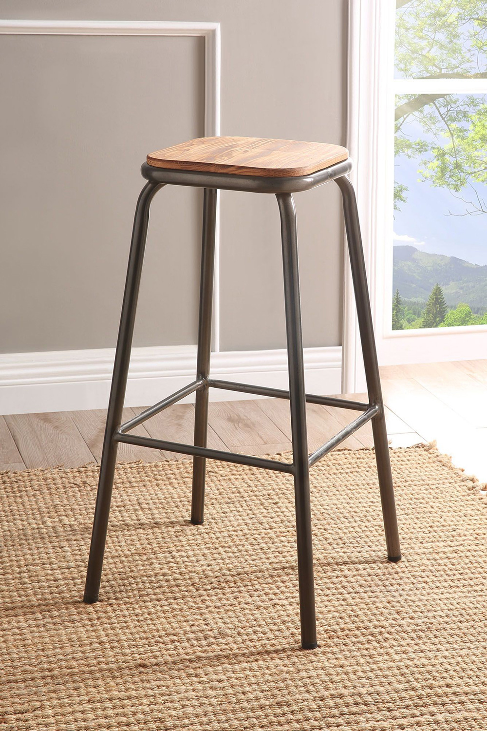 ACME - Scarus Bar Stool Set of 2
