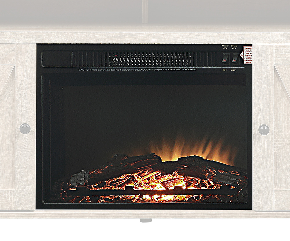 ACME Fireplace - Black, 23"L (90650)