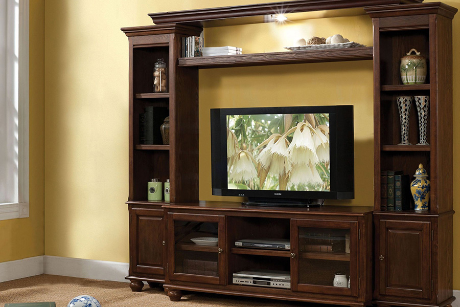 ACME - Dita TV Stand in Walnut