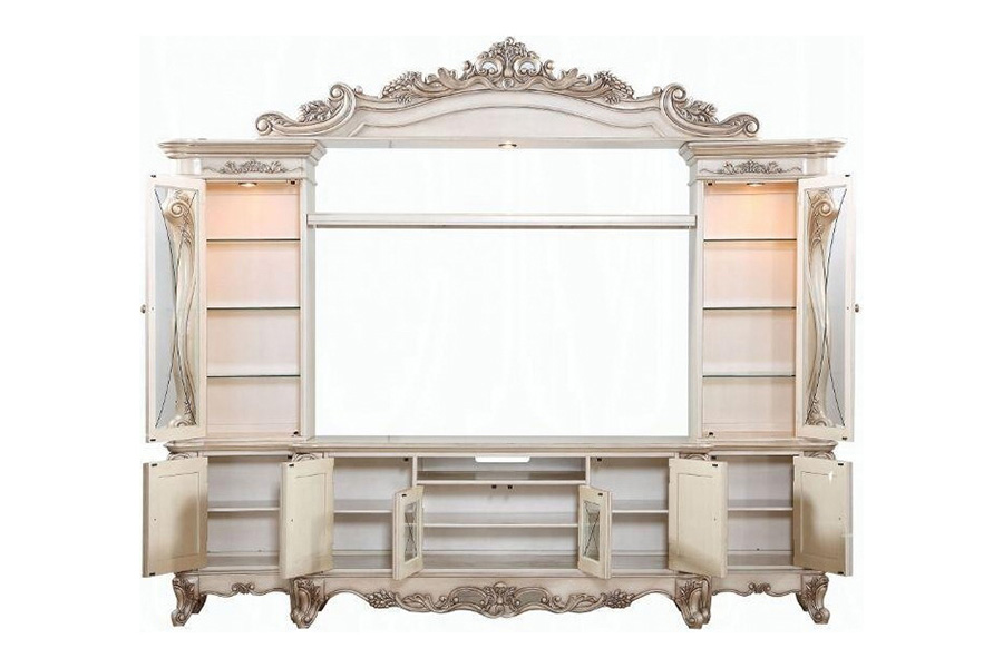 ACME - Gorsedd Entertainment Center in Golden Ivory
