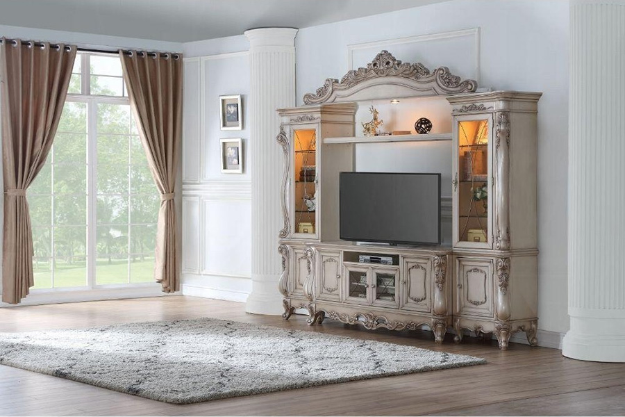 ACME - Gorsedd Entertainment Center in Golden Ivory