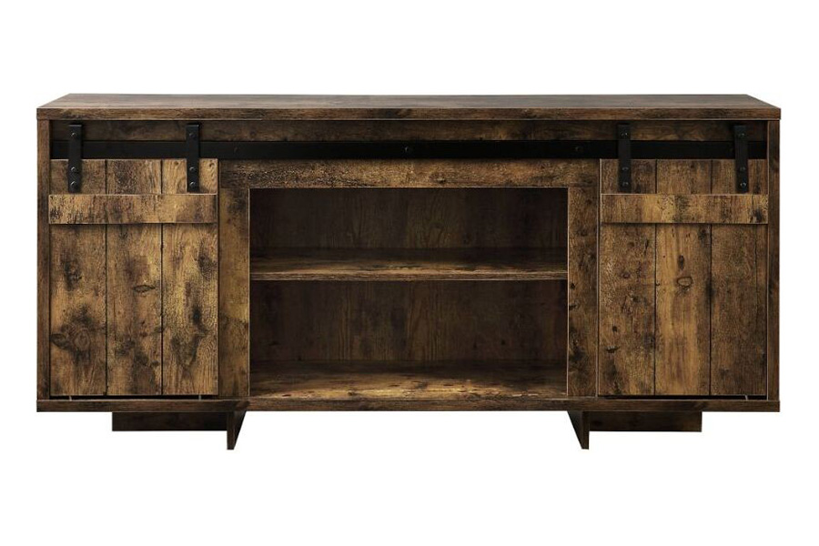 ACME Bellarosa TV Stand - Rustic Oak (91610)