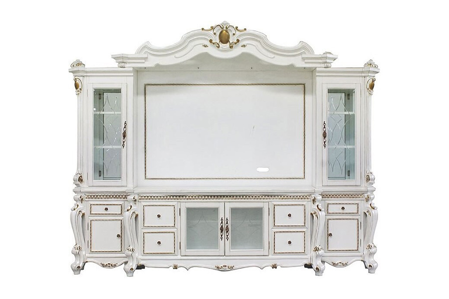ACME Picardy Entertainment Center - Antique Pearl