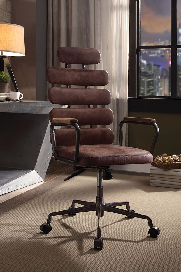 ACME - Calan Leather Executive Office Chair