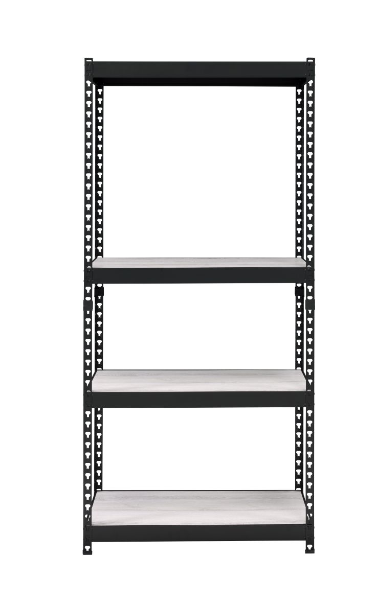 ACME Decmus Bookshelf - Natural/Black, 71"H (92780)