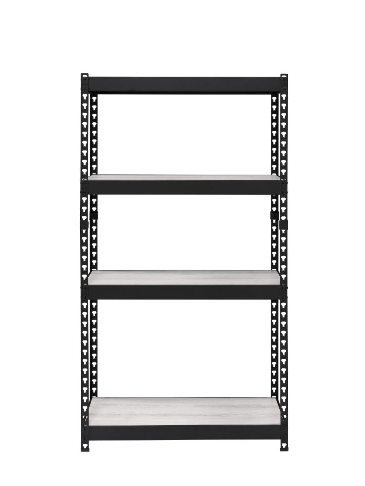 ACME Decmus Bookshelf - Natural/Black, 60"H (92782)