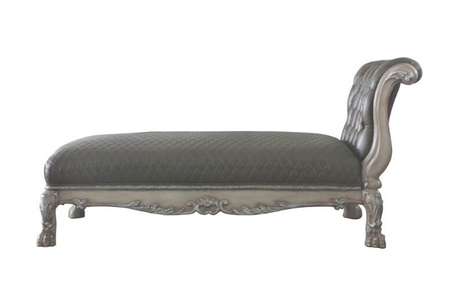 ACME Dresden Chaise with Pillow - Namibia/Vintage Bone White