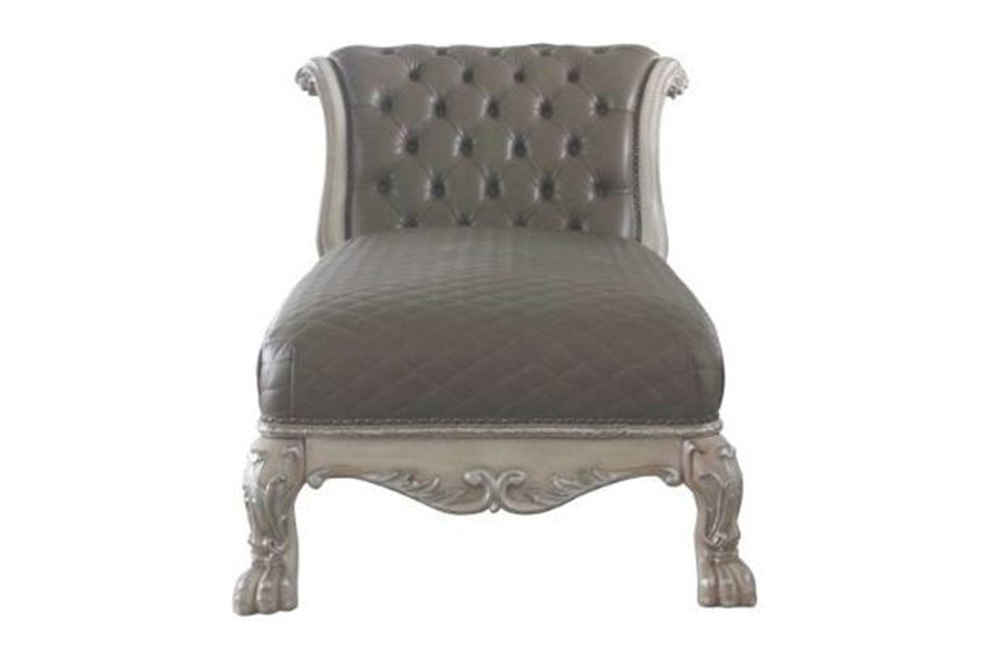 ACME Dresden Chaise with Pillow - Namibia/Vintage Bone White