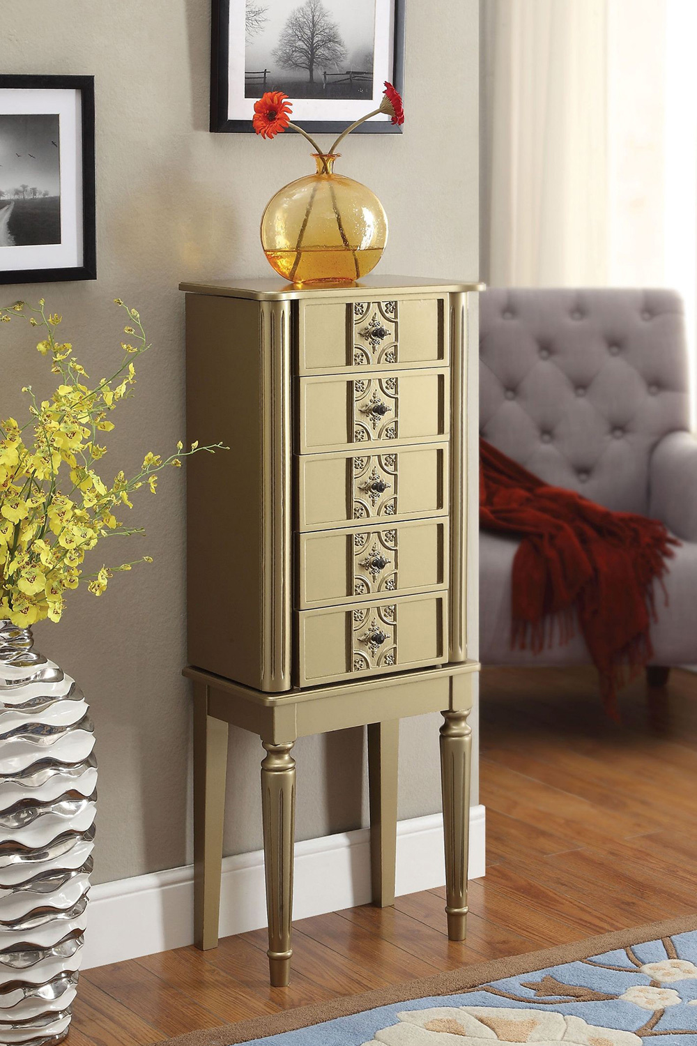 ACME - Tammy Jewelry Armoire
