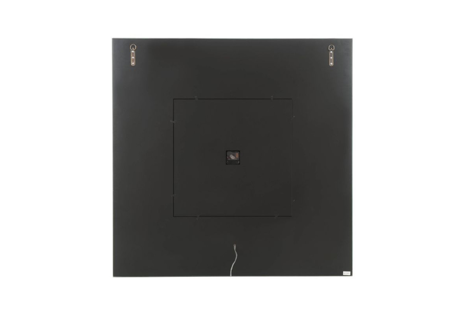 ACME - Noralie Wall Clock with Led in Mirrored/Faux Diamonds