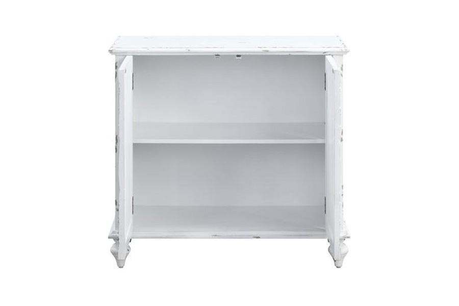 ACME - Daray Console Cabinet in Antique White