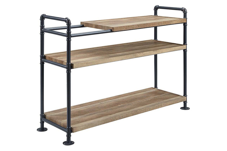 ACME - Brantley Bookshelf in Oak/Sandy Black (AC00756)
