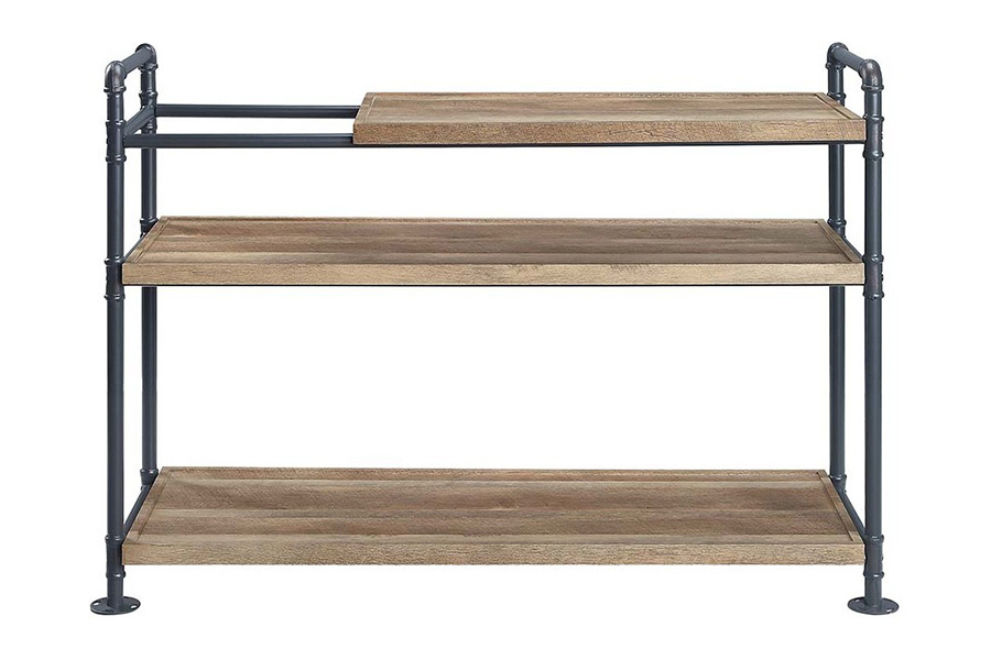 ACME - Brantley Bookshelf in Oak/Sandy Black (AC00756)