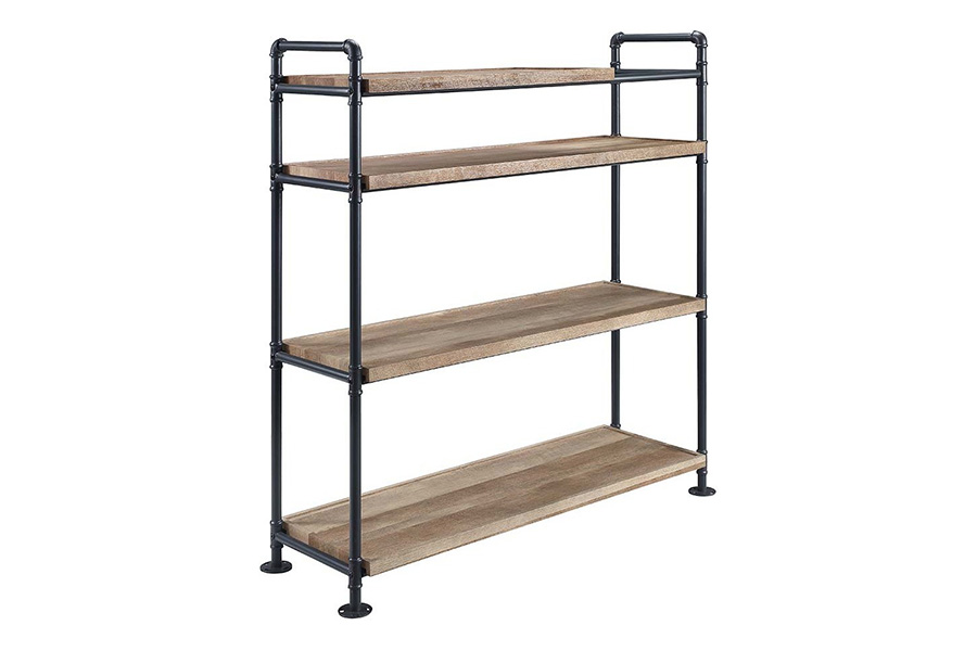 ACME - Brantley Bookshelf in Oak/Sandy Black (AC00757)