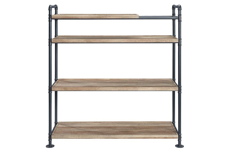 ACME - Brantley Bookshelf in Oak/Sandy Black (AC00757)