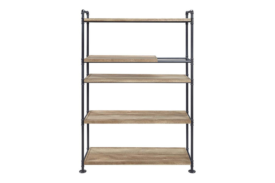 ACME - Brantley Bookshelf in Oak/Sandy Black (AC00758)