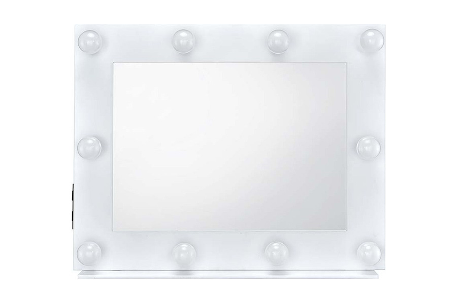 ACME - Avery Accent Mirror in White