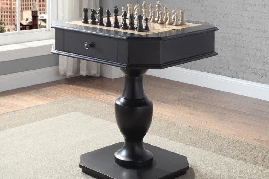 ACME Galini Game Table - Black Finish