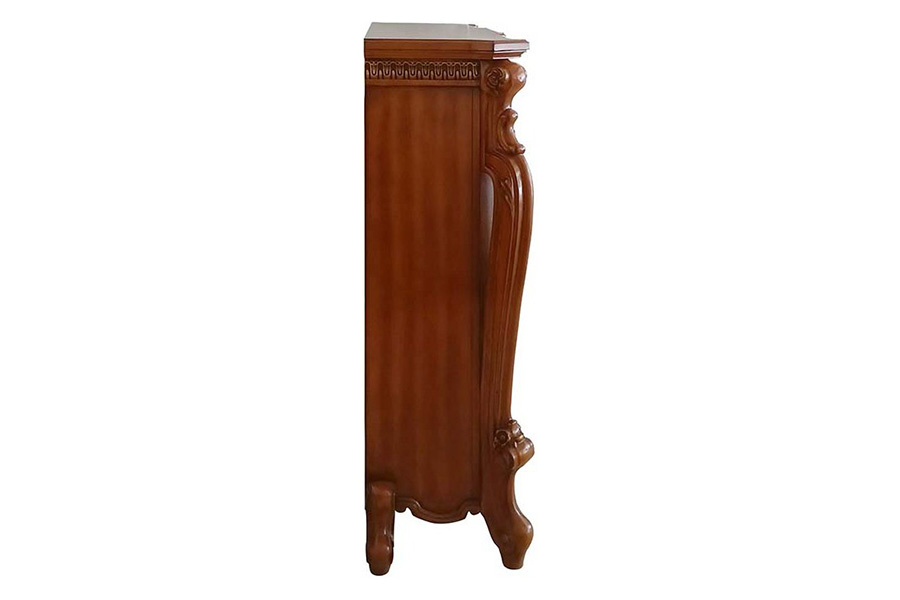 ACME Picardy Fireplace - Honey Oak Finish