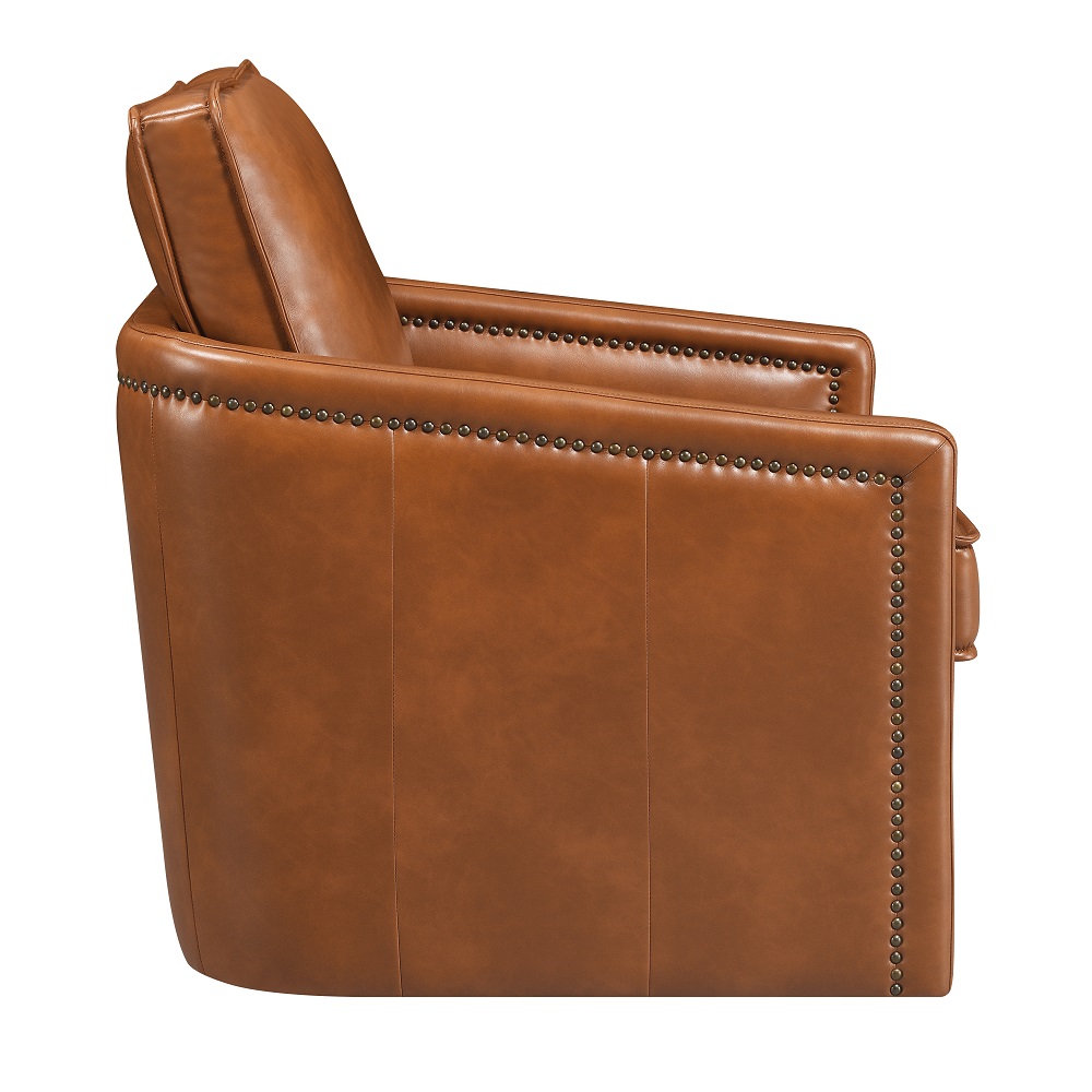 ACME Rocha Swivel Chair with Glider - Brown