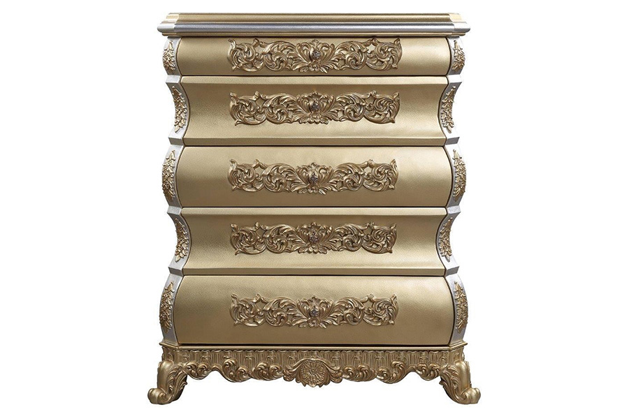 ACME - Seville Chest in Gold