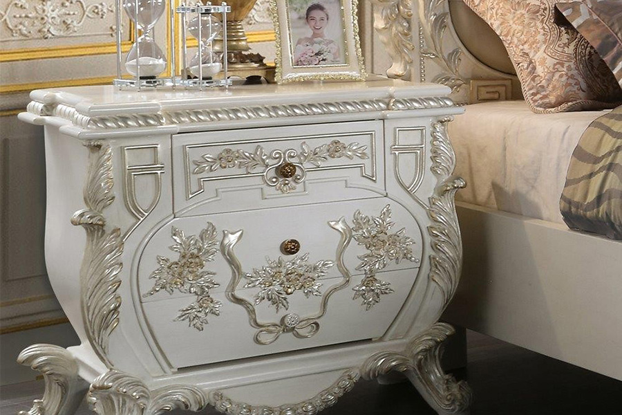 ACME - Vanaheim Nightstand in Antique White