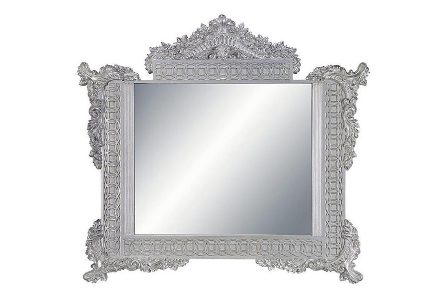 ACME - Valkyrie Mirror in Antique Platinum