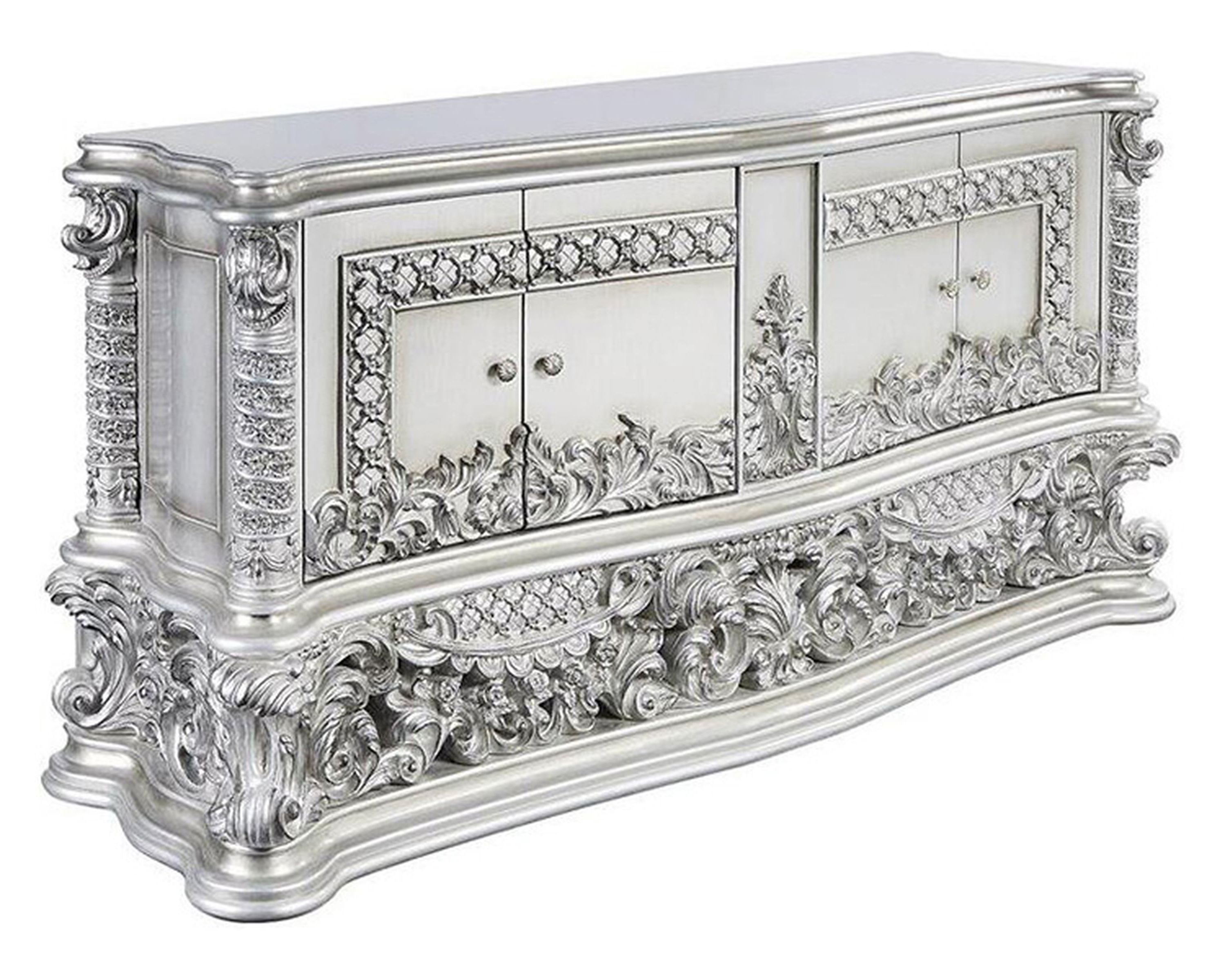 ACME - Valkyrie Dresser in Antique Platinum