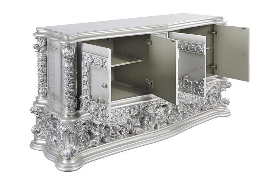 ACME - Valkyrie Dresser in Antique Platinum