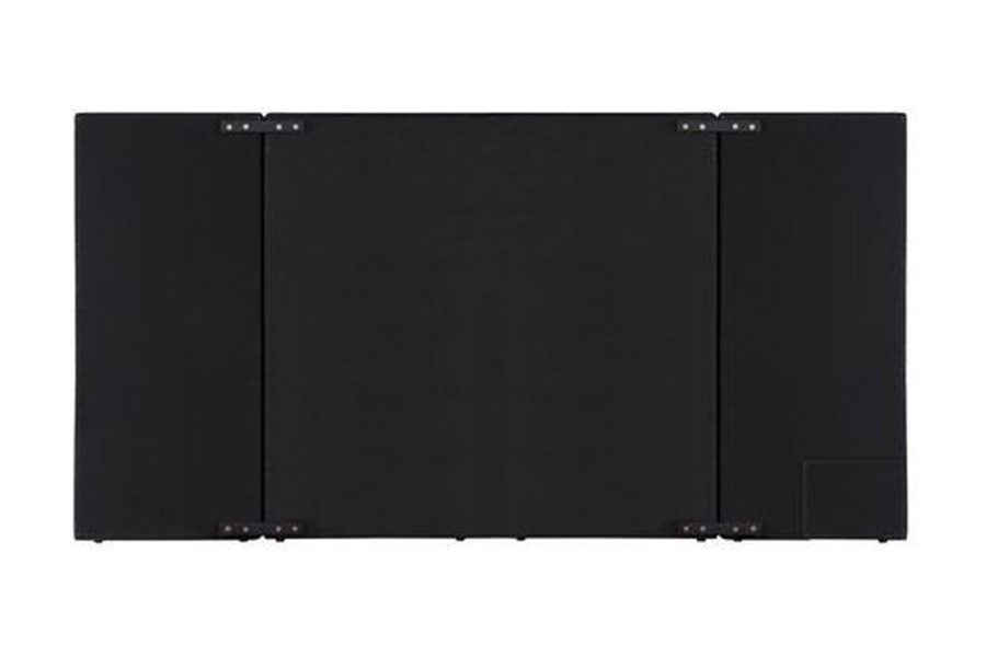ACME Damazy Bed - Black Velvet, Eastern King Size