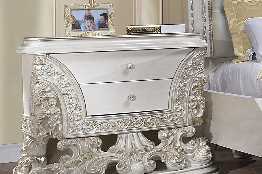 ACME - Adara Nightstand in Antique White