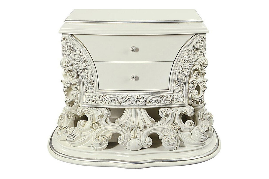 ACME - Adara Nightstand in Antique White