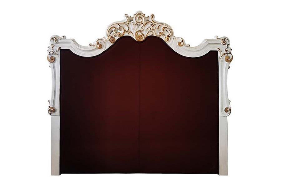 ACME Vendom Bed - Antique Pearl Finish, Queen Size