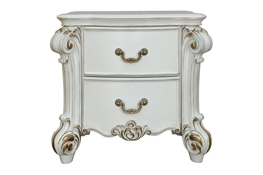 ACME Vendome Nightstand - Antique Pearl