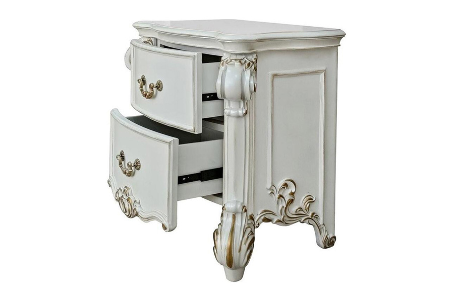 ACME Vendome Nightstand - Antique Pearl