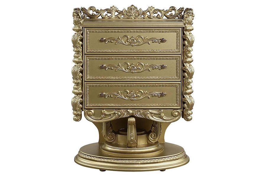ACME - Bernadette Chest in Gold