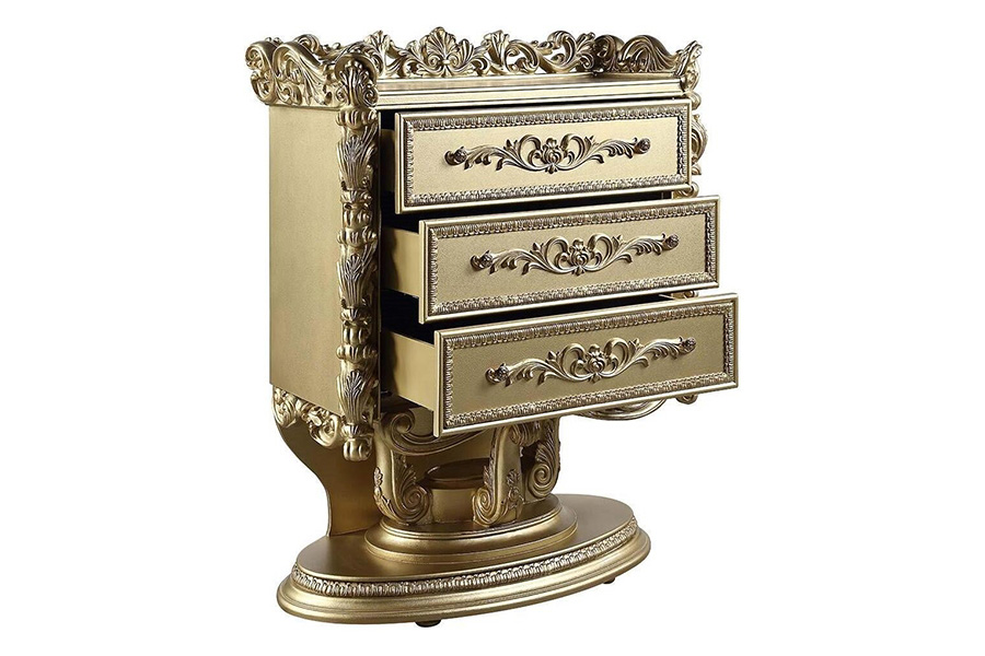 ACME - Bernadette Chest in Gold