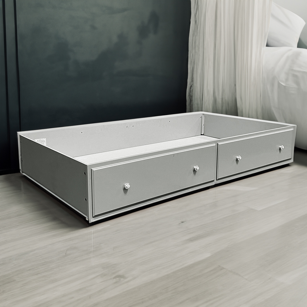 ACME Flora Trundle (Twin) - Gray