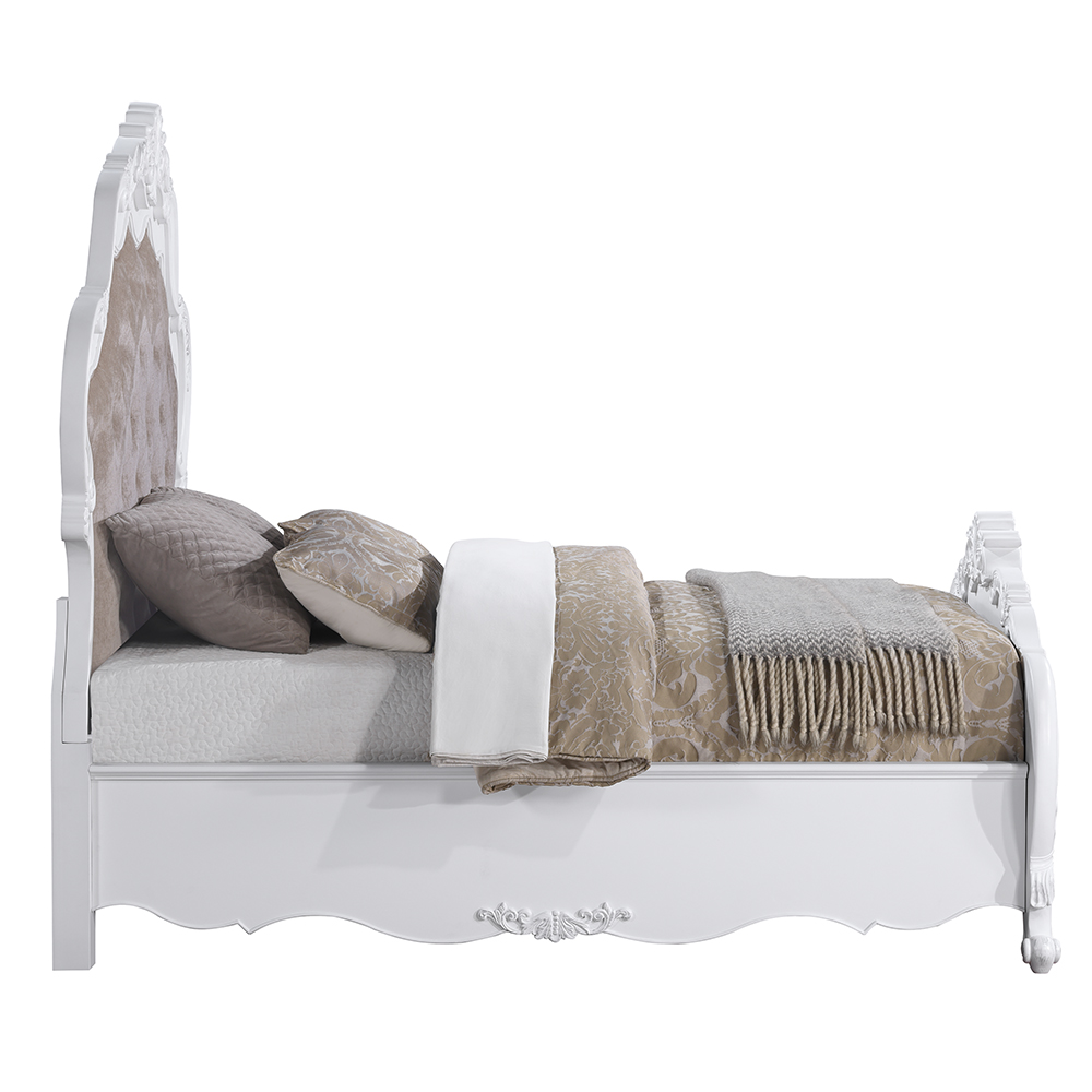 ACME Latisha EK Bed - White